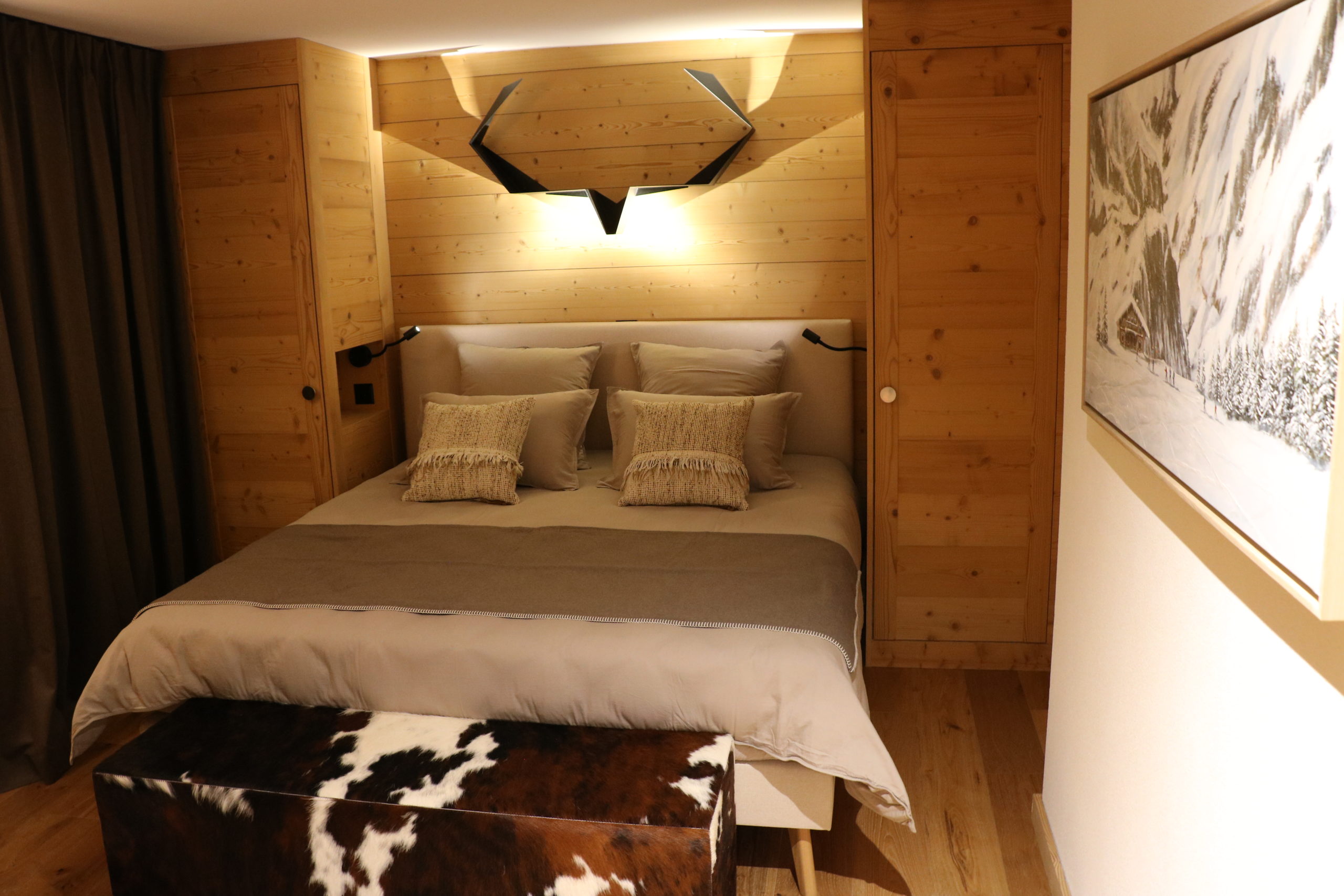 Projet d'aménagement et de décoration d'appartement de montagne Haute -Nendaz - Mobilier sur mesure